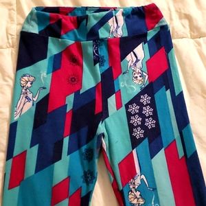 l/xl lularoe frozen leggings